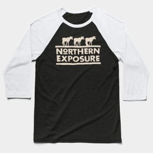 Northern Exposure - Distressed Texture Baseball T-Shirt